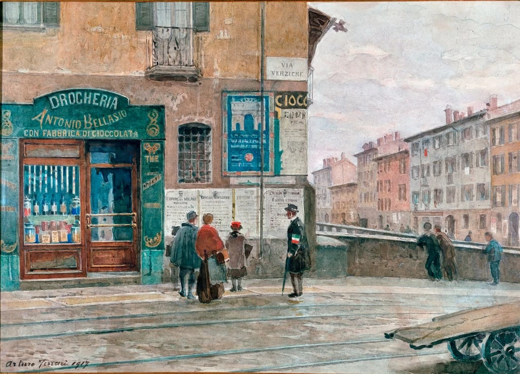 Ponte di Porta Vittoria, 1917 - Civiche Raccolte Storiche. Museo di Milano 1